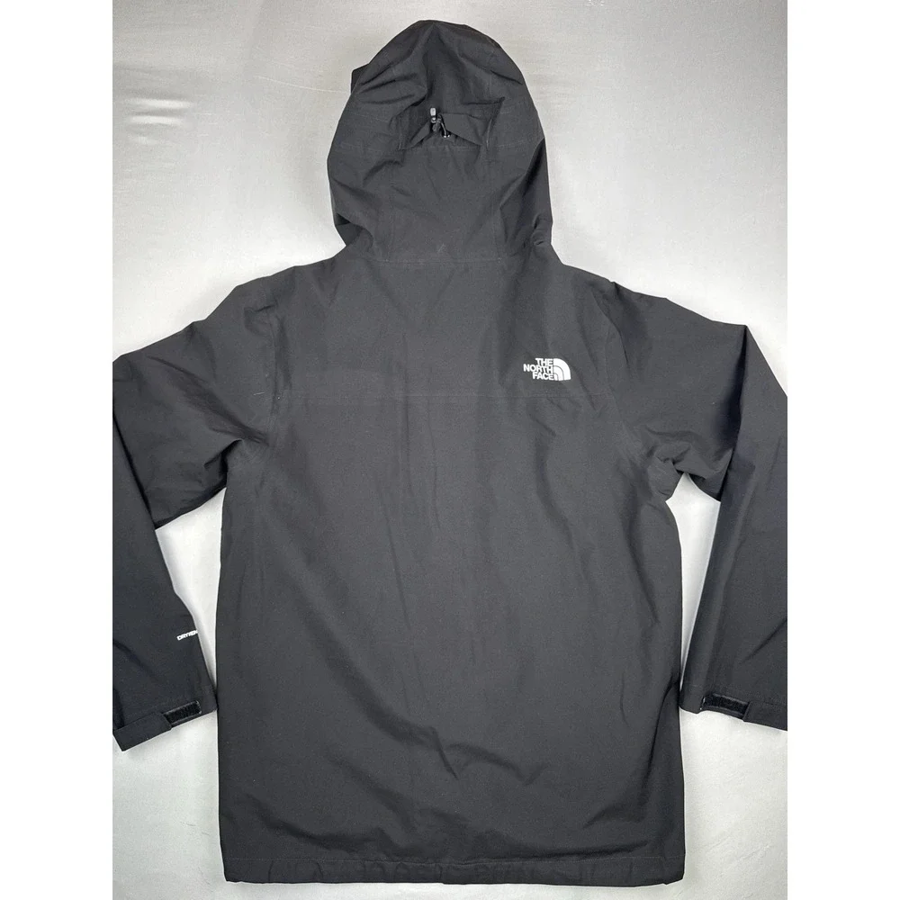 North Face Active Stretch Rain Shell Dryvent Waterproof Hoodie Jacket Black